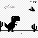 T-Rex Dino Chrome